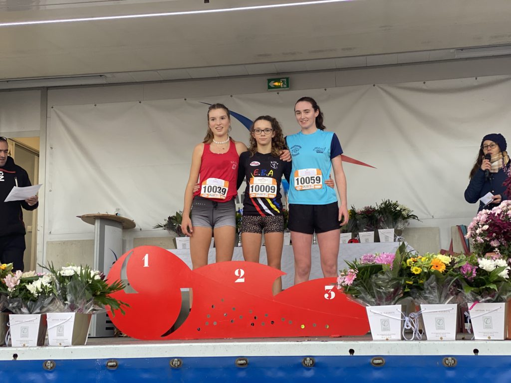  Coline Flavin sur le podium 