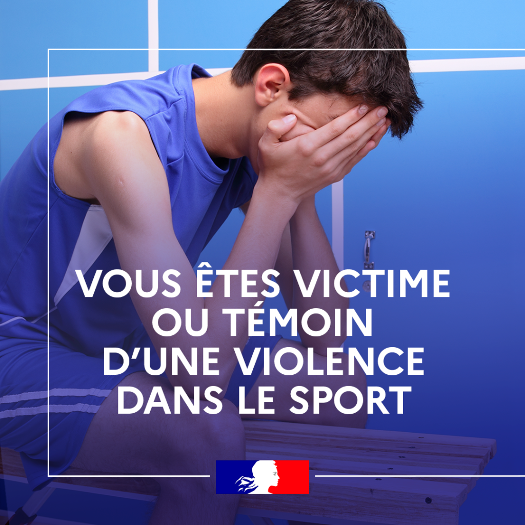 Image vous êtes victime ou témoin d'une violence dans le sport