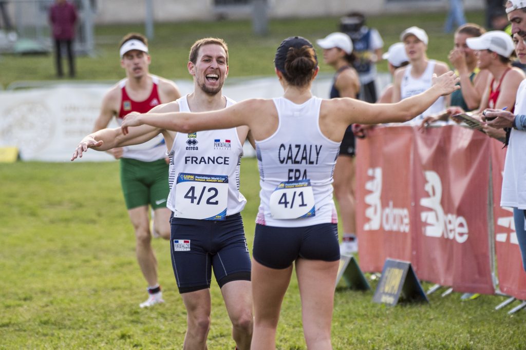 Coupe du Monde à Budapest, épreuve laser run