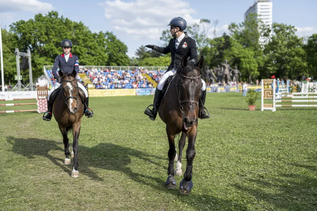 Coupe du Monde à Budapest, épreuve équitation