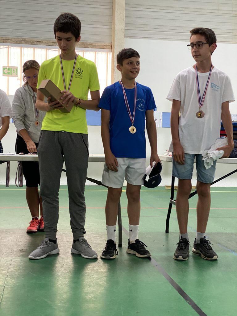 podium, 1er Laser Run de Bayonne