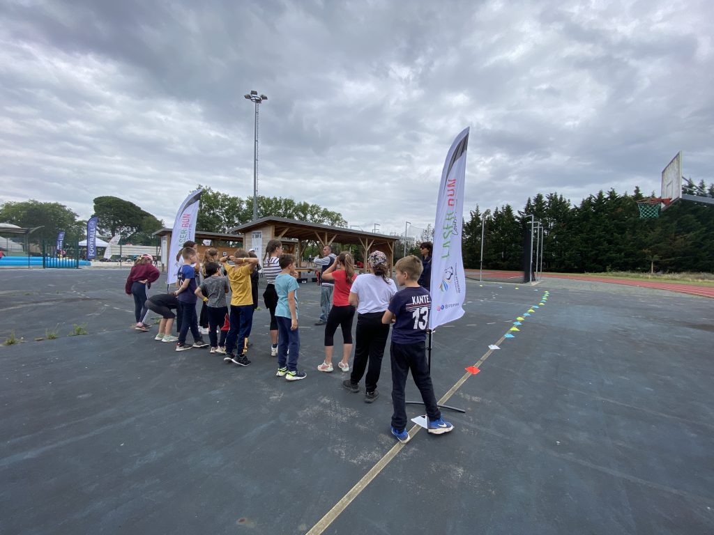 Course lors de la Journée Olympique 2024