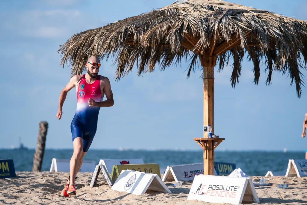 Audric LAMBOLEZ aux Mondiaux Biathle - Triathle et Parasport