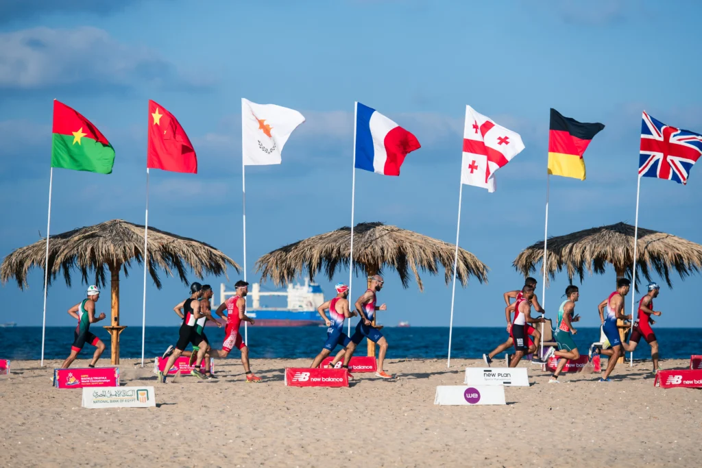 Audric LAMBOLEZ aux Mondiaux Biathle - Triathle et Parasport