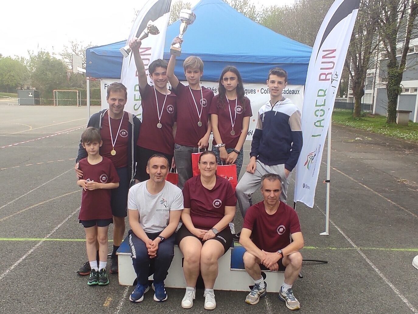 Championnat régional Laser run & Triathle à Pau